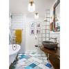 Elegant Lighting Collier 1 light Brass and Clear glass Flush mount - 2 of 4