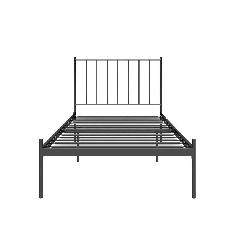RealRooms Ares Adjustable Height Metal Bed, 4 of 5