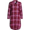 Lands' End Women's Flannel Long Sleeve Sleepshirt Nightgown - 3 of 3