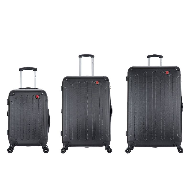 DUKAP Intely Smart 3pc Hardside Checked Luggage Set with Integrated Weight Scale and USB Port, 3 of 13