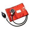 McKesson Deluxe Large Adult Cuff Arm Aneroid Sphygmomanometer Unit 2-Tubes Orange 1 Each - 3 of 4