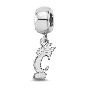 Black Bow Jewelry Sterling Silver Cincinnati Bearcats NCAA Bead Charm - 1 of 4