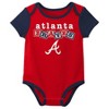 Mlb Atlanta Braves Infant Boys' Short Sleeve Layette Set - 0-3m : Target