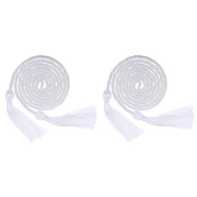 Unique Bargains Polyester Braided Graduation Party Honor Cord with Tassel 2 Pcs