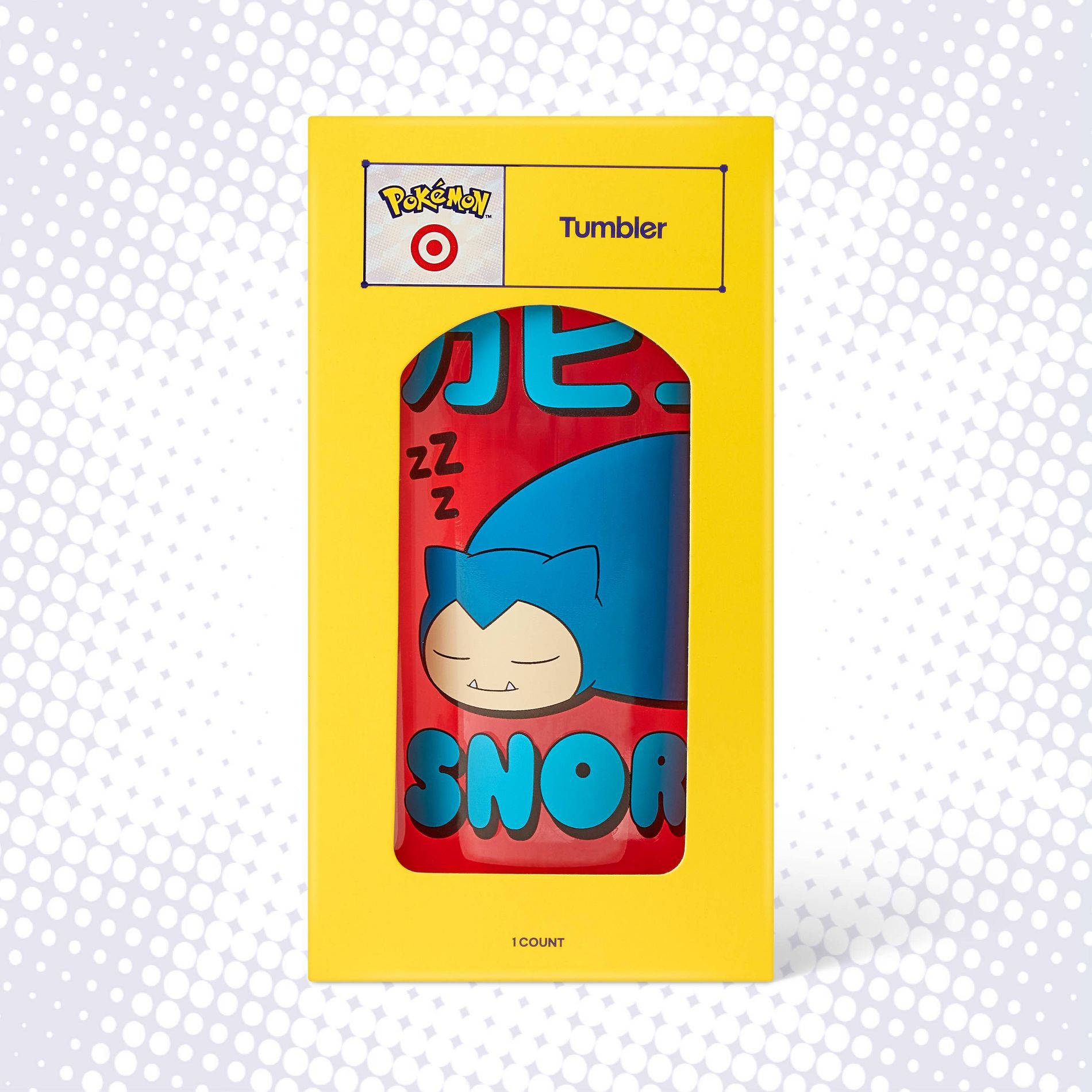 Snorlax Tumbler 20oz - Pokémon x Target