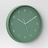 12" Wall Clock Green - Room Essentials™ - 3 of 3