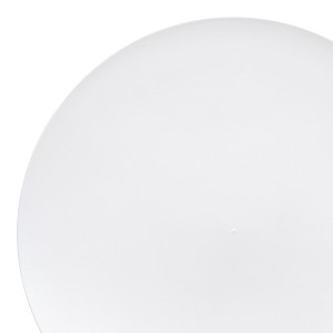 Smarty Had A Party 10.25" White Organic Plastic Dinner Plates - 120 pcs - 1 of 4