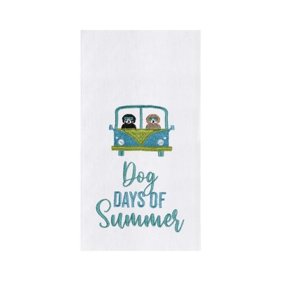 C&F Home Dog Days Of Summer Kitchen Towel
