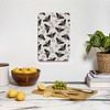 Avenie Luna Moth Cream And Black Cutting Board Rectangle -Deny Designs - 3 of 3