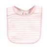 Hudson Baby Infant Girls Cotton Bibs, Girl Whimsical Dog, One Size - 4 of 4