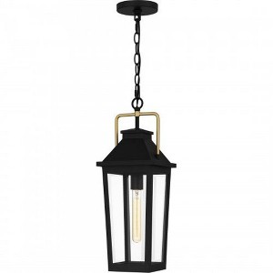 Quoizel Lighting Buckley 1 - Light Pendant in  Matte Black - 1 of 4