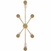 Lark Shea 6 - Light Chandelier in  Lacquered Brass - 2 of 4