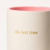 3ct Ceramic Jar Candle Gift Set Cream/Green/Pink/Blue - kate spade new york x Target - 3 of 3