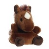 Aurora Palm Pals 4.5" Truffle Brown Horse Brown Stuffed Animal - 2 of 4