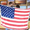 Tirrinia US Flag Fleece Throw Blanket, Super Soft Cozy Fleece Plush Throw TV Blanket, Patriotic Living Room Decor Blanket for Memorial Day - 3 of 4