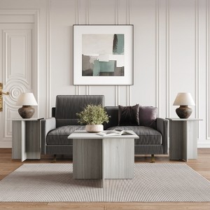Home Design Joliet 3 Piece Coffee Table Set - 1 of 4