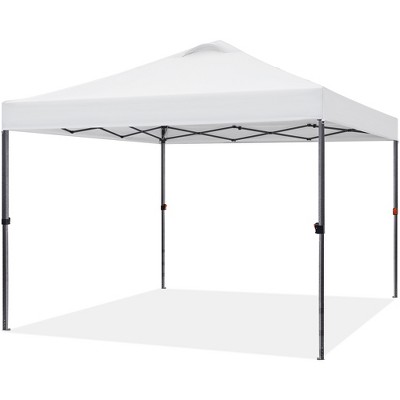 Yaheetech 10×10 FT Portable Pop Up Canopy Tent with Roller Bag