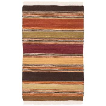 Rodeo Drive Rd863 Hand Tufted Accent Rug - Gold - 2'6