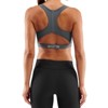 SKINS SERIES-3 Women's Premium Compression Sports Bra-Increase Circulation, Lightweight for Running, Soccer & Workouts Charcoal X-Large - 2 of 4
