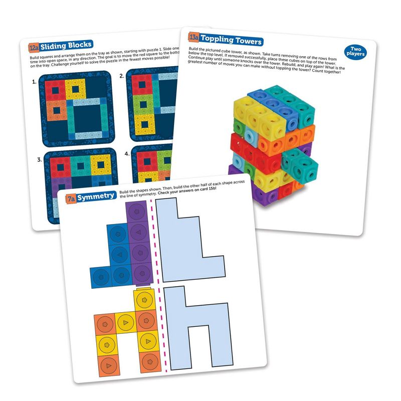 Learning Resources Mathlink Cubes Brain Puzzle Challenge, 6 of 10