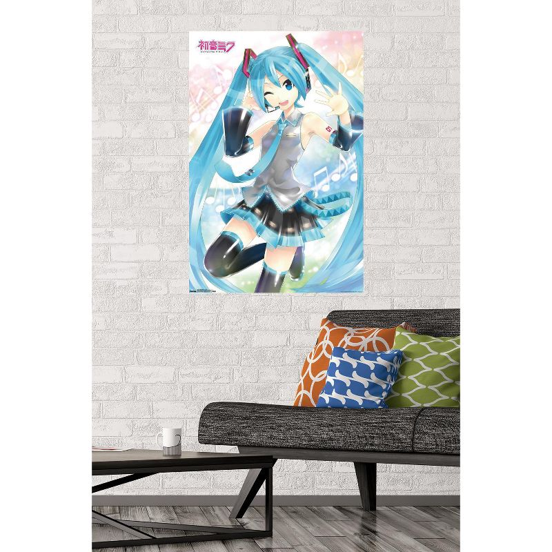 Trends International Hatsune Miku - Waving Unframed Wall Poster Prints, 2 of 7