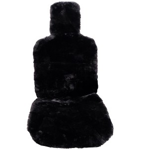 Natural Auto Sheepskin Full Seat Cover - 1 of 4