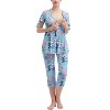Pokkori Women Maternity Nursing Pajama Set - 3 of 4