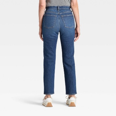 Women’s Mid-Rise 80’s Slim Straight Ankle Jeans – Universal Thread