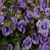 Collections Etc Artificial Floral Rose Bushes - Set of 3, Maintenance Free - image 3 of 3