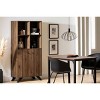 Flam Storage Unit Natural Walnut - South Shore: Scandinavian Buffet, Kitchen Armoire - 2 of 4