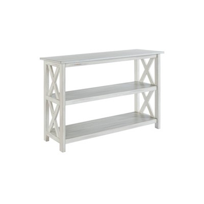 Jamestown 2 Shelf Entryway Table White - Boraam