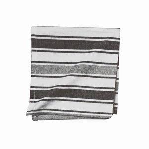 C&F Home Chandler Stripe Onyx Napkin Set of 6 - 1 of 4