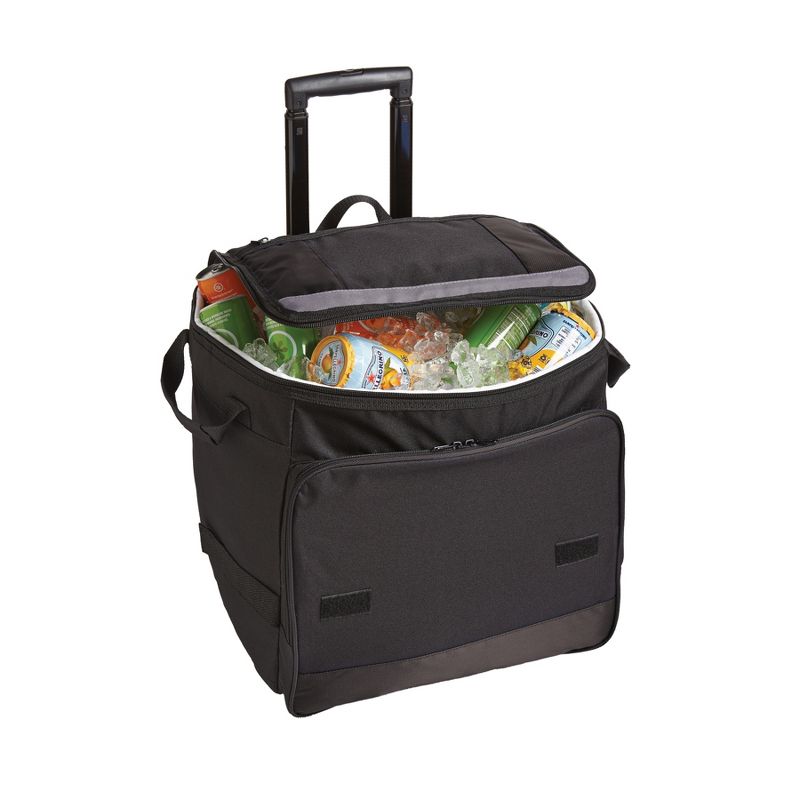 Versatile Port Authority Cooler Bag with Wheels - Keep Your Drinks and Food Fresh 48 Can Capicity Portable cooler with wheels, 2 of 5