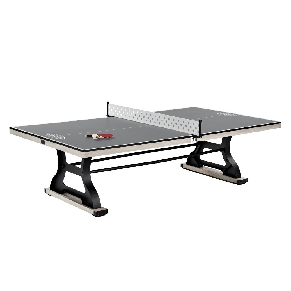 Barrington Coventry Official Size 9' 2in1 Dining & Indoor Ping Pong Tennis Table-Metal Net & Storage
