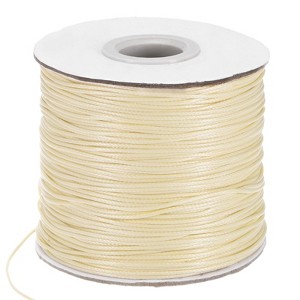 Unique Bargains Waxed Polyester Durable Flexible Beading Cord 1 Roll - 1 of 4
