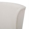 Accent Chair with Birch Wood Legs, Comfortable High Backrest Dining Chair - 3 of 4