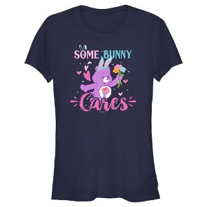 Juniors Womens Care Bears Some Bunny Cares T-Shirt - 1 of 4