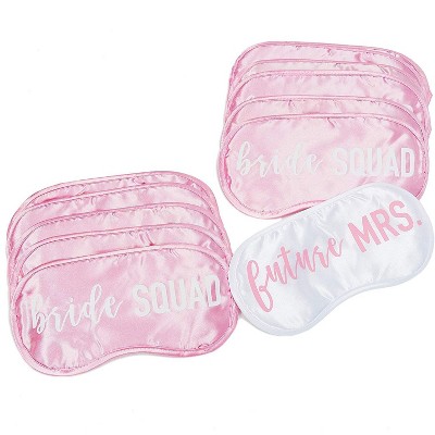 Decorations Bachelorette Party Accessories Favors Bachelorette Party Gifts Bachelorette Party Supplies Bride Tribe Bride and Bridesmaids Sleep Mask Gift Set : Set of 8 Bride to be Party Pack Thee Glamour Life 