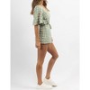 Women's GINGHAM WRAP ROMPER - day + moon - 3 of 4