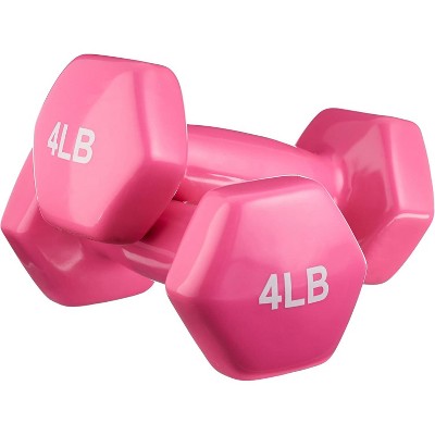 Vinyl Coated Dumbbell Set, Hand Weights for Home Gym, Strength Training & Fitness
