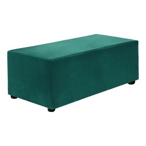 Unique Bargains Stretchy Soft Comfortable Rectangular Foot Stool Cover - 1 of 4