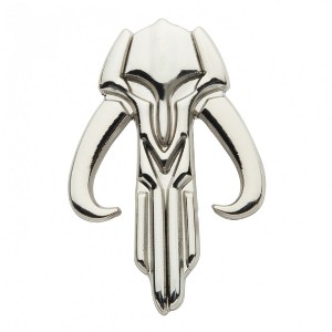 Adult Star Wars The Mandalorian Bounty Hunter Chrome Pin - 1 of 1