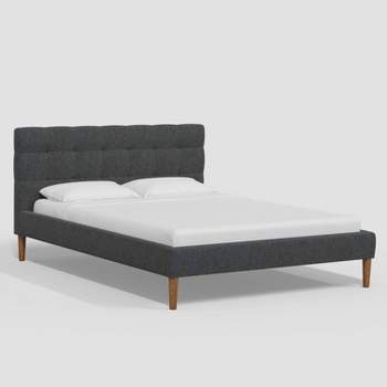 Dessy Pull Tufted Platform Bed in Tweed - Threshold™