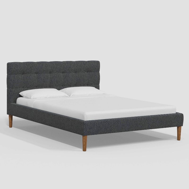 Dessy Pull Tufted Platform Bed in Tweed - Threshold™, 1 of 7