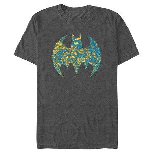 Men's Batman Starry Night Logo T-Shirt - 1 of 4