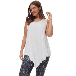 ellos Plus Size Knit Capri Leggings - 1 of 4