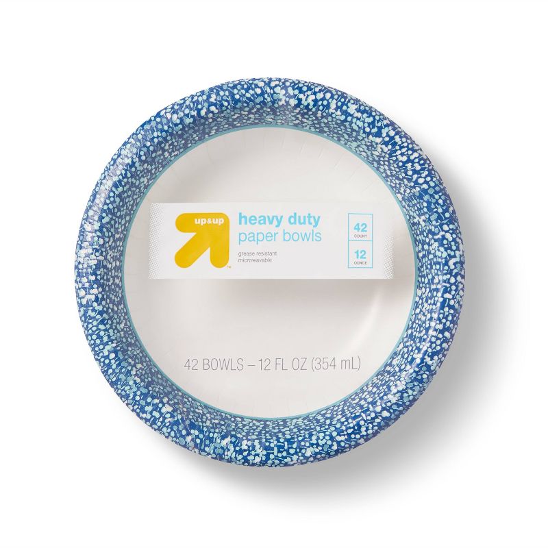 Paper Bowl - 42ct - up &#38; up&#8482; (Pattern &#38; Color May Vary), 1 of 6