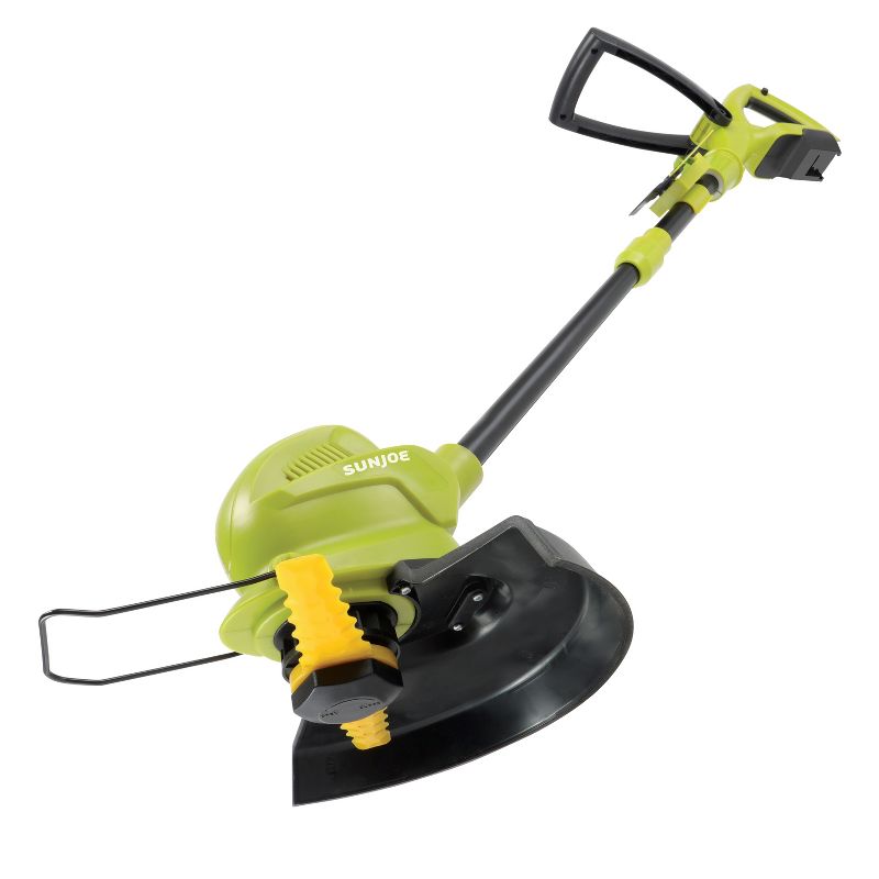 Sun Joe 24V-SB10-CT 24-Volt IONMAX Cordless SharperBlade Stringless Lawn Trimmer | 10-Inch | Tool Only, 1 of 7