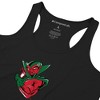 Mississippi Valley State University Adult Women's Sport Tank Top Primary Logo, Black - 4 of 4