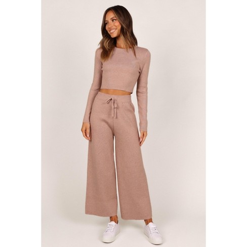 Petal And Pup Women's Ayers Long Sleeve Set - Mocha S/m : Target